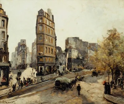 Les Rues De La Lune Beauregard Et De Clery Vues De La Porte Saint Denis