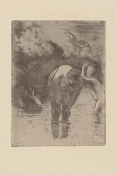 Les Trois Baigneuses
