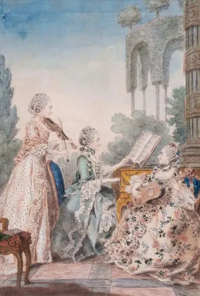 Les Trois Filles Du Compositeur Royer