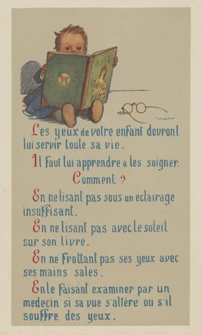 Les Yeux De Votre Enfant Devront Lui Servir Toute Sa Vie