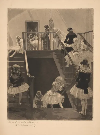 Lescalier De La Classethe Class Staircase