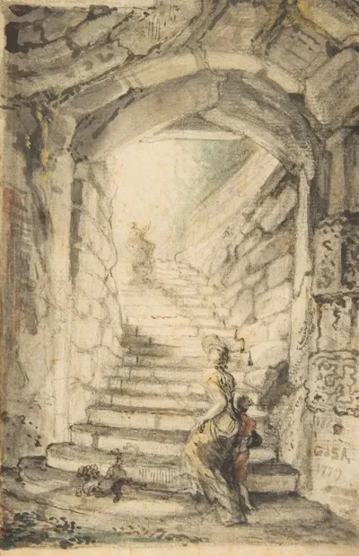 Lescalier The Curving Stair