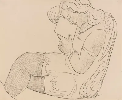 Lesendes Madchen 9
