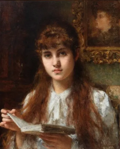 Lesendes Madchen