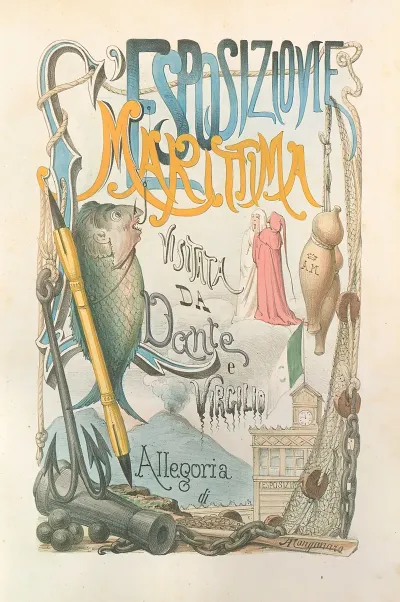 Lesposizione Marittima Visitata Da Dante E Virgilio Pl 01
