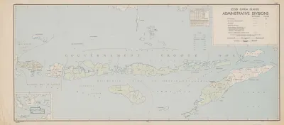 Lesser Sunda Islands Administrative Divisions