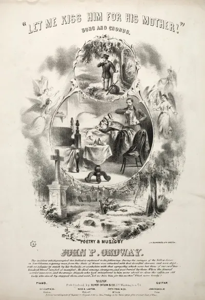 Let Me Kiss Him For His Mothers Sheet Music Cover