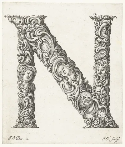Letter N 2