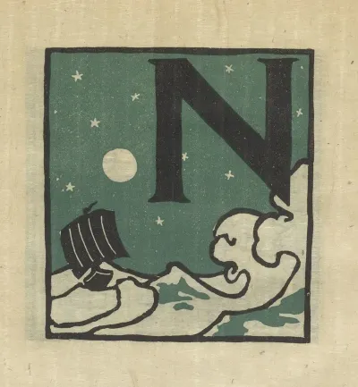Letters Designed And Cut On Linoleum Blocks Pl 14