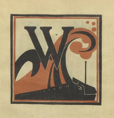 Letters Designed And Cut On Linoleum Blocks Pl 23