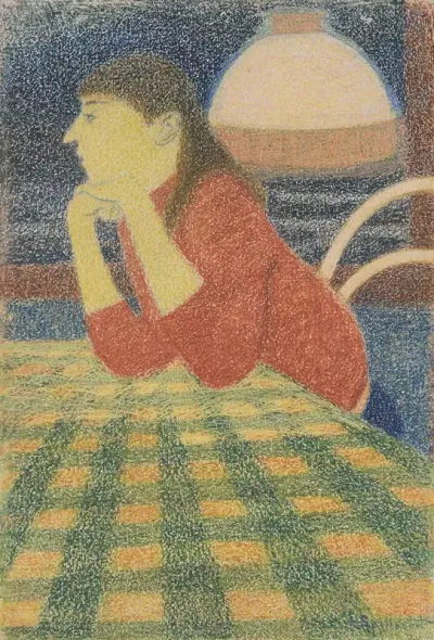 Leunende Vrouw