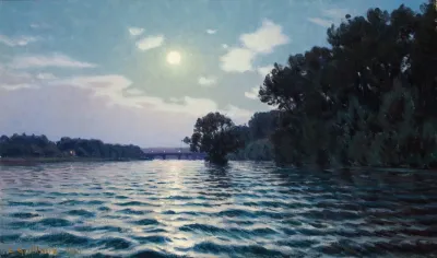 Lever De Soleil Sur La Seine