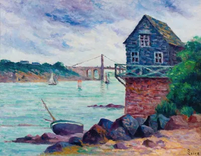 Lezardrieux Le Pont Suspendu