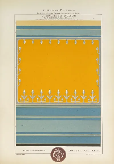 Lharmonie Des Couleurs Pl 027
