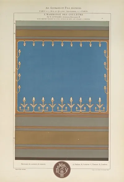 Lharmonie Des Couleurs Pl 032