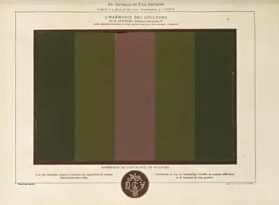 Lharmonie Des Couleurs Pl 043