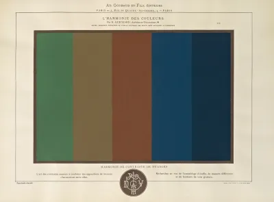 Lharmonie Des Couleurs Pl 070