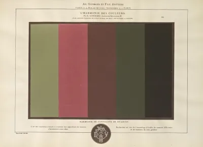 Lharmonie Des Couleurs Pl 072
