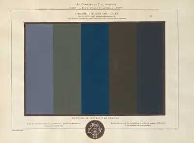 Lharmonie Des Couleurs Pl 073