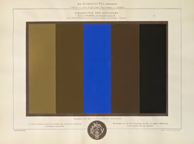 Lharmonie Des Couleurs Pl 082