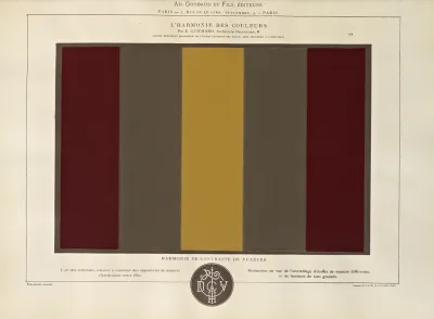 Lharmonie Des Couleurs Pl 083