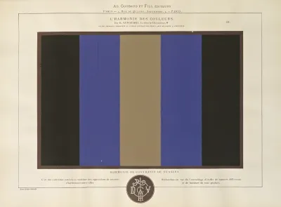 Lharmonie Des Couleurs Pl 087