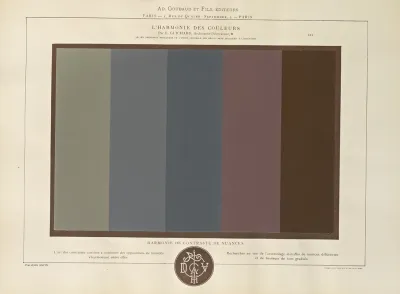 Lharmonie Des Couleurs Pl 097