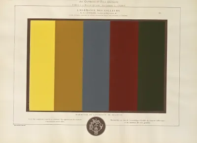 Lharmonie Des Couleurs Pl 099