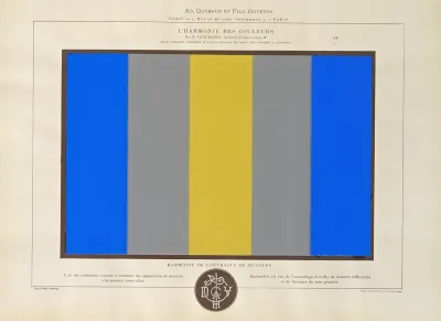 Lharmonie Des Couleurs Pl 105
