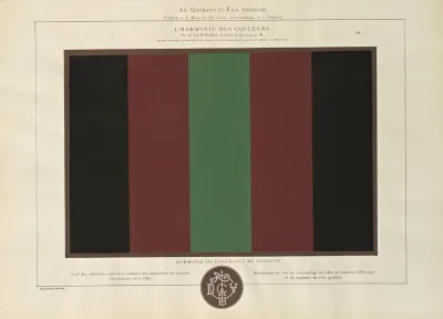 Lharmonie Des Couleurs Pl 106
