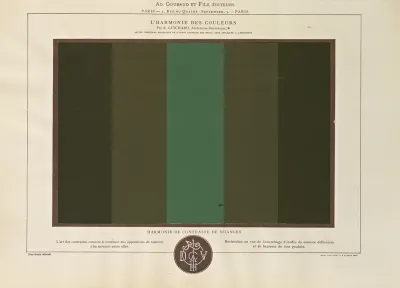 Lharmonie Des Couleurs Pl 108