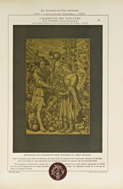Lharmonie Des Couleurs Pl 116