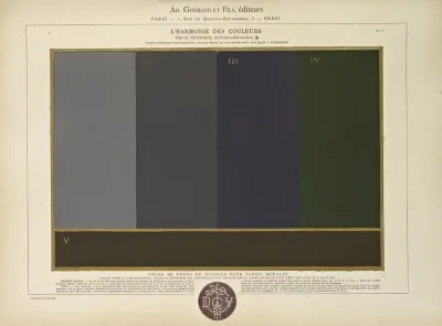 Lharmonie Des Couleurs Pl 118
