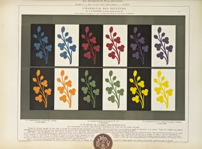 Lharmonie Des Couleurs Pl 120