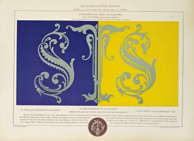 Lharmonie Des Couleurs Pl 124