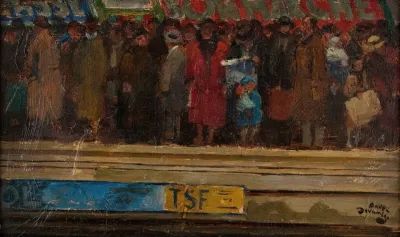 Lheure De Pointe Dans Le Metro