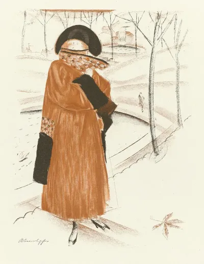 Lheure Du Rendez Vous Manteau Dapres Midi De Paul Poiret