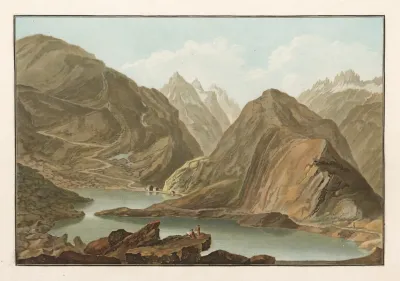 Lhopital Sur Le Grimsel Dans Le Canton De Berne