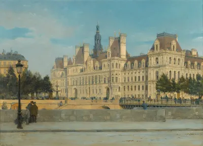 Lhotel De Ville De Paris