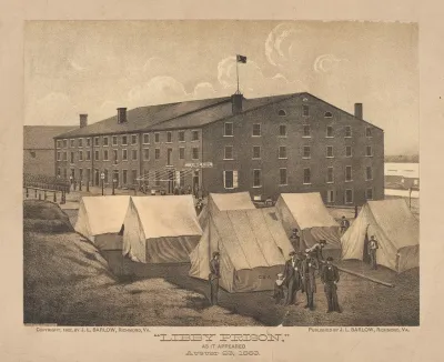 Libbey Prison As It Appeared August 23 1863