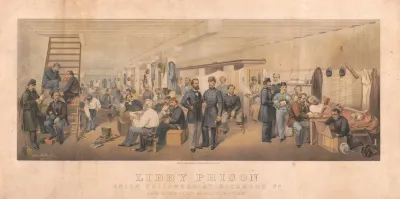 Libby Prison Union Prisoners At Richmond Va