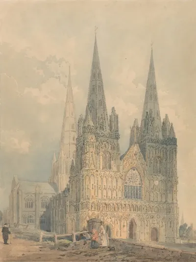 Lichfield Cathedral Staffordshire