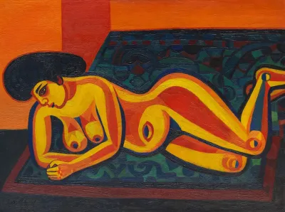 Liegender Akt I Exotic Nude