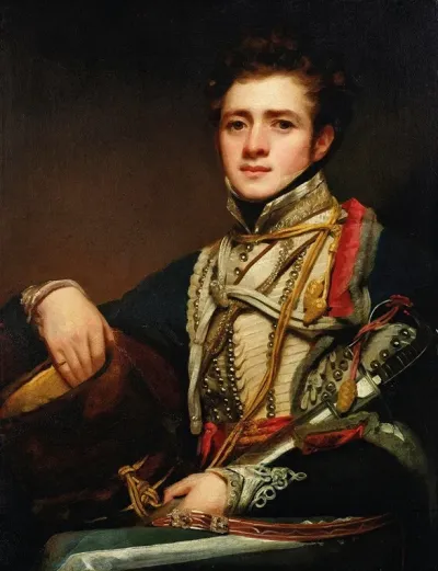 Lieutenant Colonel George Allan Of The 16th Hussars The Hussar