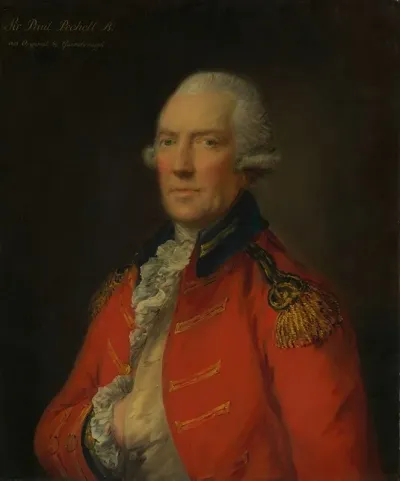 Lieutenant Colonel Paul Pechell 1724 1800