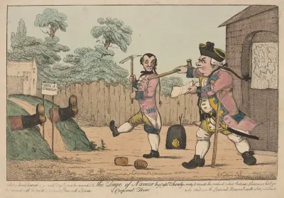 Life And Opinions Of Tristram Shandy Gentleman The Siege Of Namur By Captain Shandy And Corporal Trim