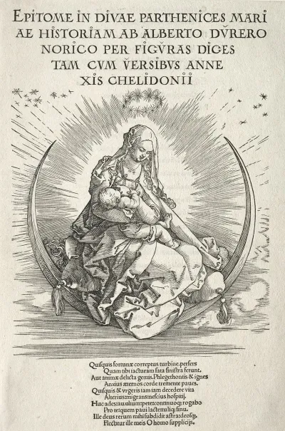 Life Of The Virgin Title Page