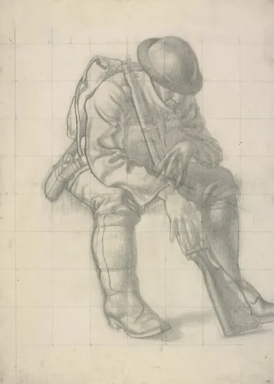 Life Study For Heavy Artillery