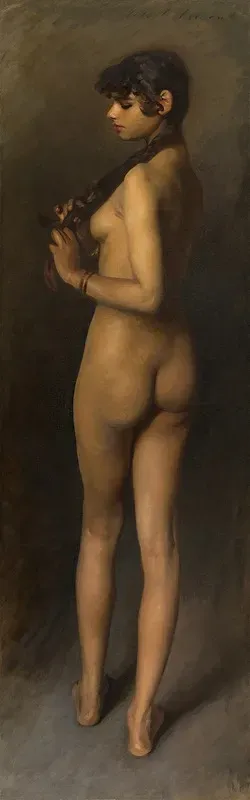 Life Study Study Of An Egyptian Girl