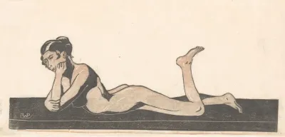 Liggende Naakte Vrouw 6